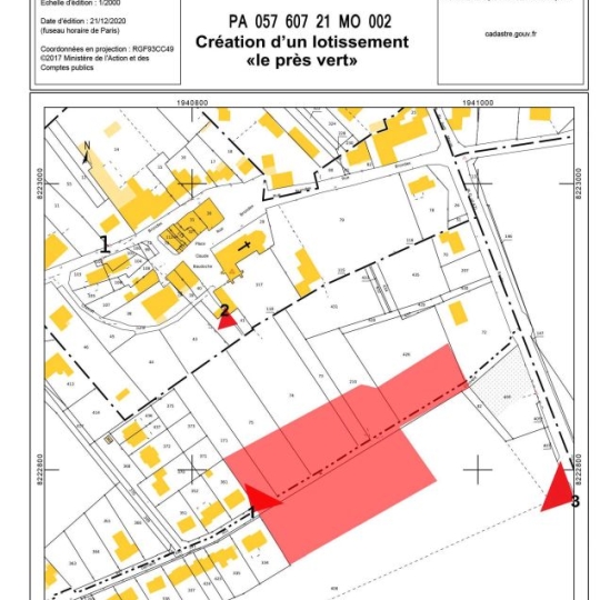  Annonces AMNEVILLE : Ground | SAINTE-BARBE (57640) | 0 m2 | 90 950 &euro; 