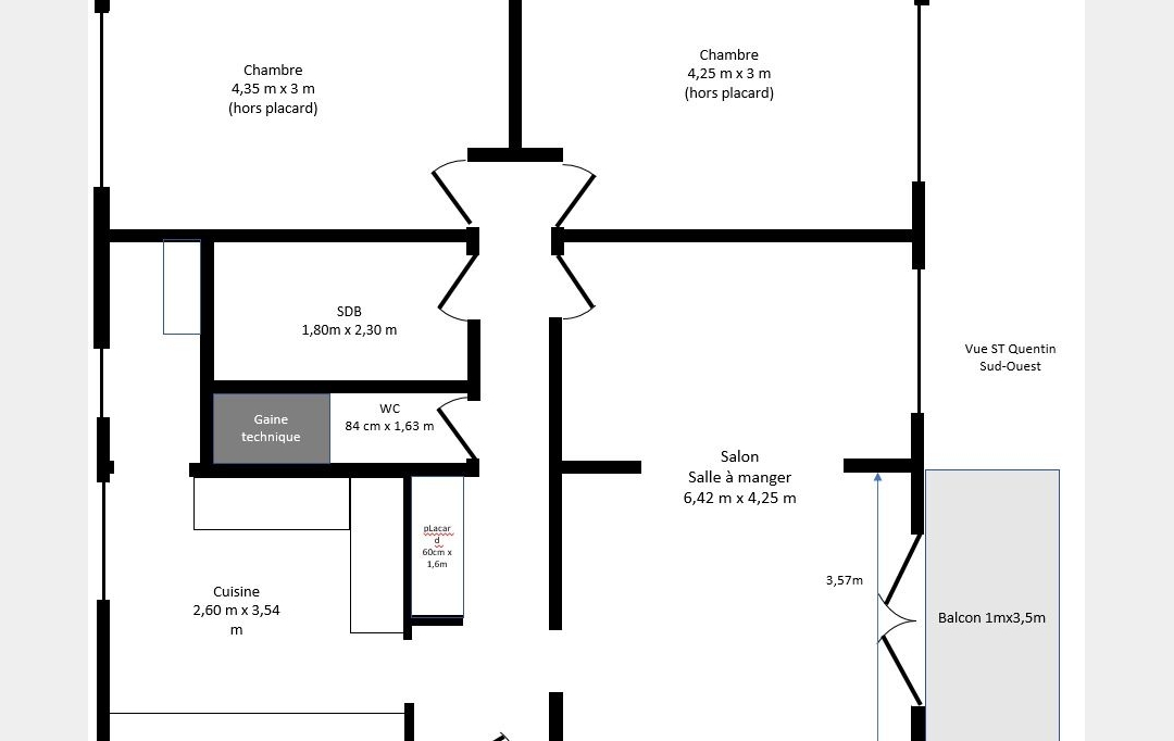 Annonces AMNEVILLE : Appartement | METZ (57050) | 79 m2 | 173 300 &euro; 
